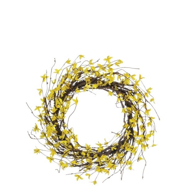 Forsythia Wreath