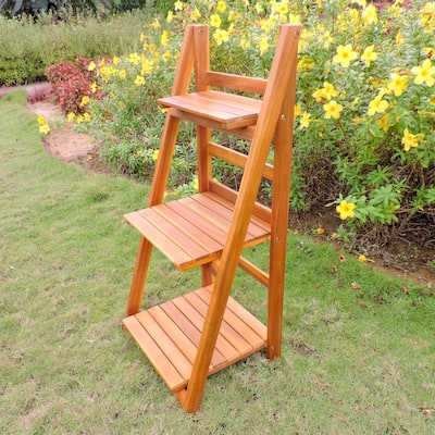 International Caravan Royal Fiji 3-tier Plant Shelf