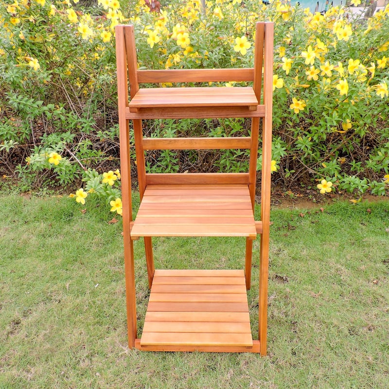 International Caravan Royal Fiji 3-tier Plant Shelf