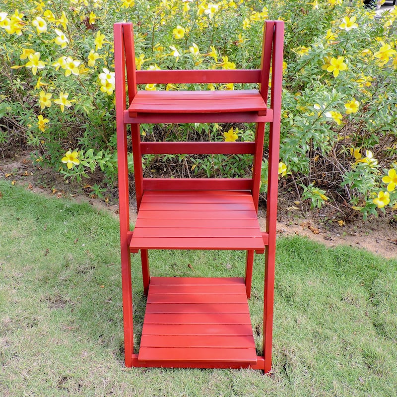 International Caravan Royal Fiji 3-Tier Plant Shelf