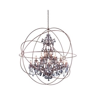 Royce Edge 25-Light Rustic Intent Chandelier (rustic intent (royal cut silver shade crystals)) - Chandeliers For Bedrooms by Overstock.com