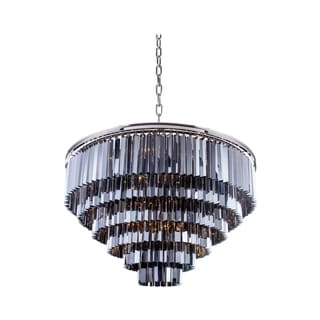 Royce Edge 33-Light Polished Nickel Chandelier (polished nickel (royal cut silver shade crystals)) - Chandeliers For Bedrooms by Overstock.com