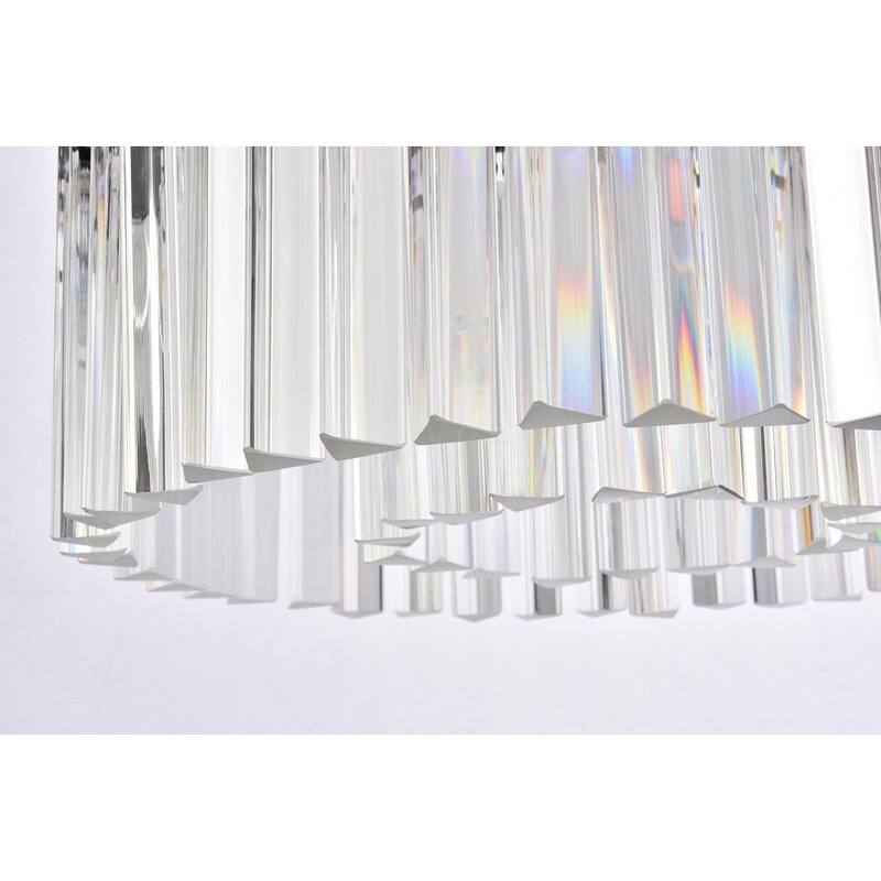 Royce Edge 6-Light Matte Black Pendant