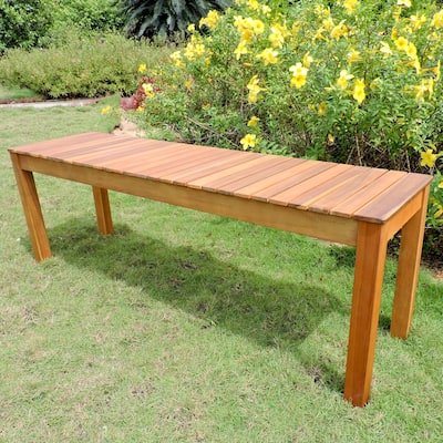 Royal Fiji Acacia 52-inch Garden Bench