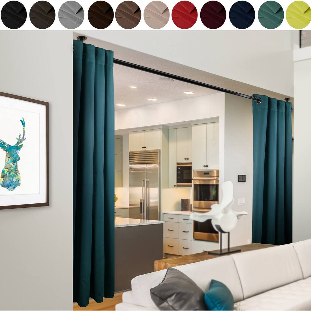 Shop Instyledesign 96 H Room Divider Curtain With Grommet 1