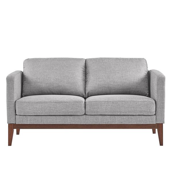 Perry Linen Upholstered Sofa And Loveseat By Inspire Q