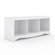 preview thumbnail 3 of 4, Three Cubby Storage Bench