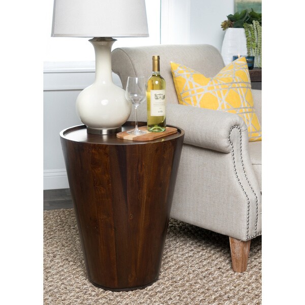 Shop Hampton Barrel Side Table Overstock 20306391