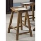 The Gray Barn Vermejo Tobacco Sawhorse Bar Stool - Thumbnail 8