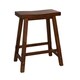 The Gray Barn Vermejo Tobacco Sawhorse Bar Stool - Thumbnail 2