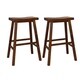 The Gray Barn Vermejo Tobacco Sawhorse Bar Stool - Thumbnail 1