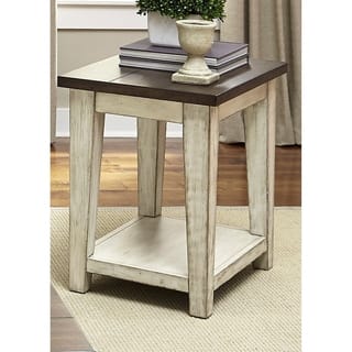 The Gray Barn Coffee Console Sofa End Tables Online At The Gray Barn Vermejo Weathered Bark And White Side Table