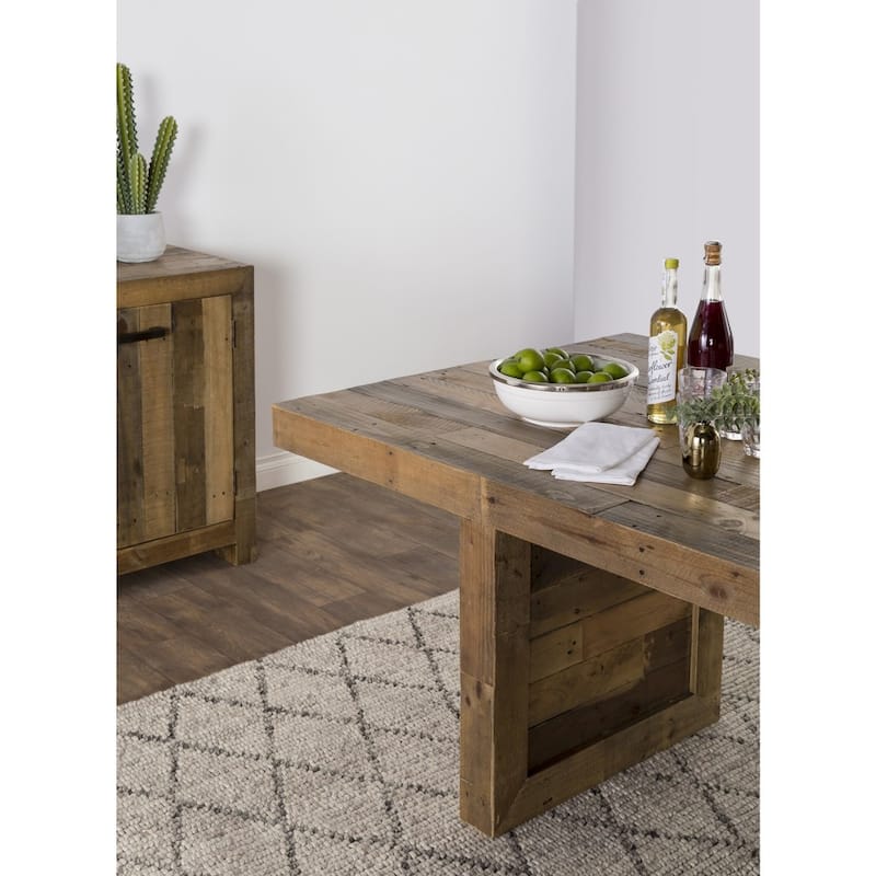 Carbon Loft Bluford Reclaimed Wood 82-inch Dining Table - 30Hx82Wx39D