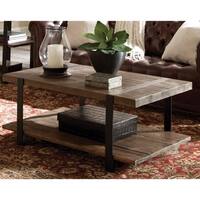 Carbon Loft Kenyon Natural Rustic Coffee Table