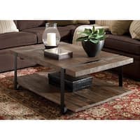 Carbon Loft Kenyon Natural-finished Reclaimed Wood Large Coffee Table