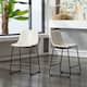 Carbon Loft Inyo Vintage PU Leather Counter-height Stools (Set of 2) - White
