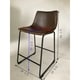Carbon Loft Inyo Vintage PU Leather Counter Height Stools (Set of 2) - Thumbnail 17