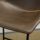 Carbon Loft Inyo Vintage PU Leather Counter Height Stools (Set of 2) - Thumbnail 6