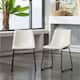 Carbon Loft Inyo Faux Leather Armless Dining Chairs (Set of 2) - White