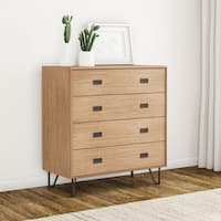Carson Carrington Akureyri Mid-century 4-drawer Chest