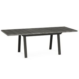 Amisco Clarkson Metal Chairs and Kane Table, Dining set (5 Piece Sets Pale Grey Polyester Dark Brown Metal Grey Wood) Amisco Clarkson Metal Chairs and Kane Table, Dining set (5 Piece Sets Pale Grey Polyester Dark Brown Metal Grey Wood)