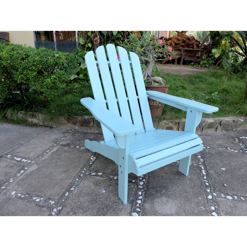Royal Fiji Adirondack Patio Chair - Sky Blue