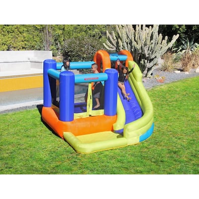 Sportspower My First Jump n Slide Inflatable Bounce House and Slide