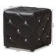 preview thumbnail 7 of 10, Contemporary Faux Leather Ottoman by Baxton Studio