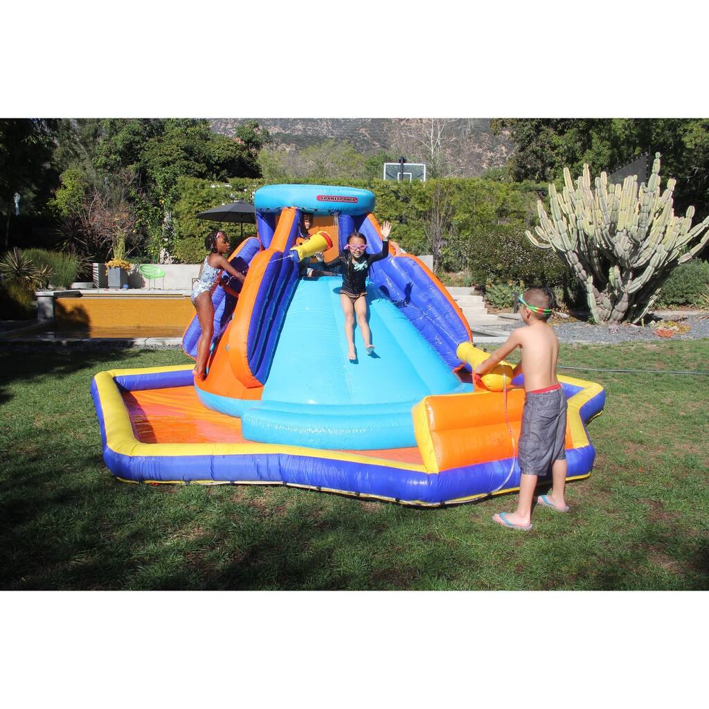 Sportspower Battle Ridge Inflatable Water Slide