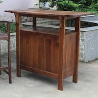 International Caravan Highland Outdoor Bar Table