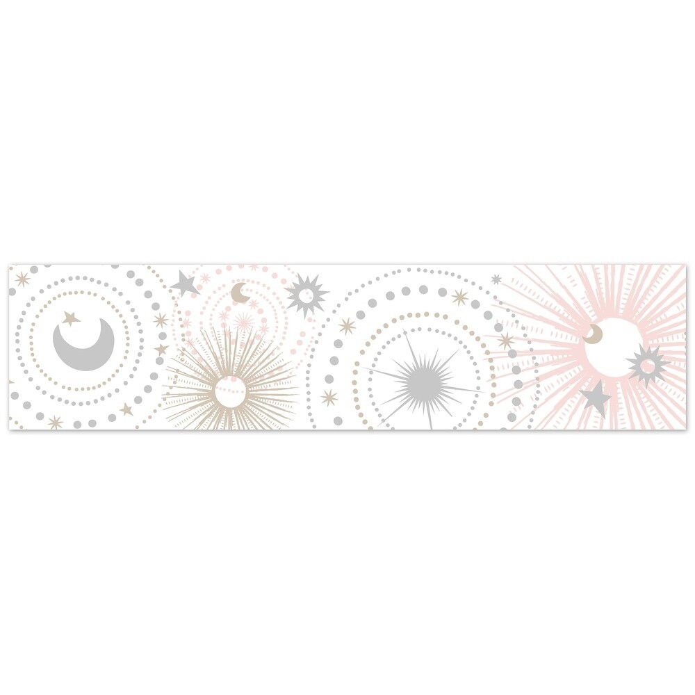 Sweet Jojo Designs Wall Paper Border for the Pink and Gold Celestial