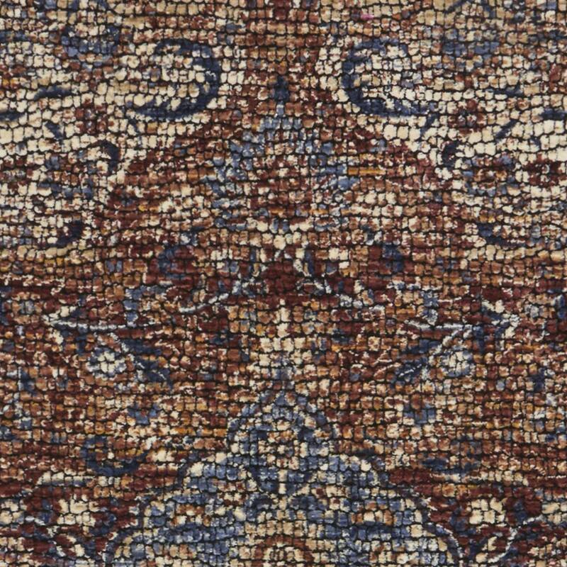 Alexander Home Distressed Traditional Persian Mosaic Area Rug