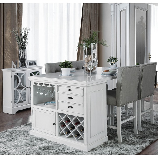 Shop Furniture of America Transitional White  5 piece 