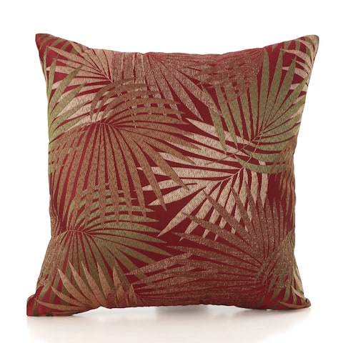 Coronado Outdoor Square Tropical Pillow by Christopher Knight Home