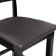 Porch & Den Aldersey Black Stationary Counter Stool - Thumbnail 3