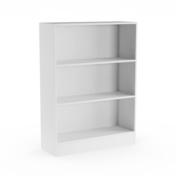 Shop Porch Den Alethea Short Wide 3 Shelf Bookcase Free