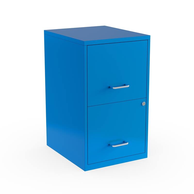 Space Solutions 18" Deep 2 Drawer Letter Width Vertical File Cabinet