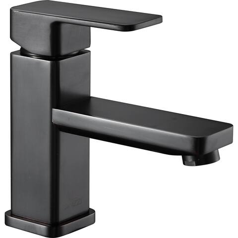 ANZZI Naiadi Single Hole Single Handle Bathroom Faucet in Oil Rubbed Bronze