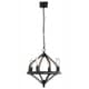 preview thumbnail 2 of 1, Royce Edge 4-Light Pendant (Burnished Brass, Bronze, Polished Nickel)