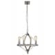 preview thumbnail 3 of 1, Royce Edge 4-Light Pendant (Burnished Brass, Bronze, Polished Nickel)