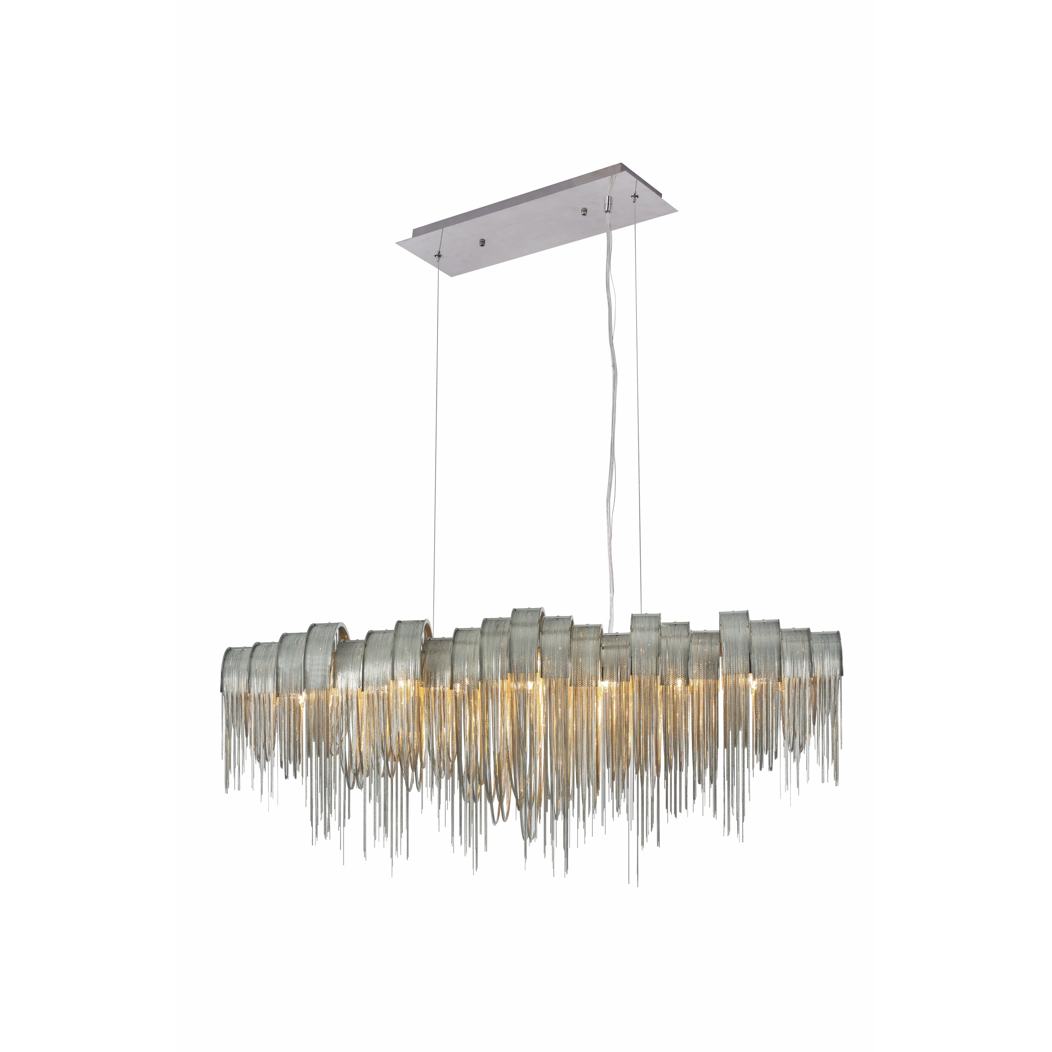 Royce Edge 7-Light Chrome Chandelier (Chrome) - Chandeliers For Bedrooms by Overstock.com