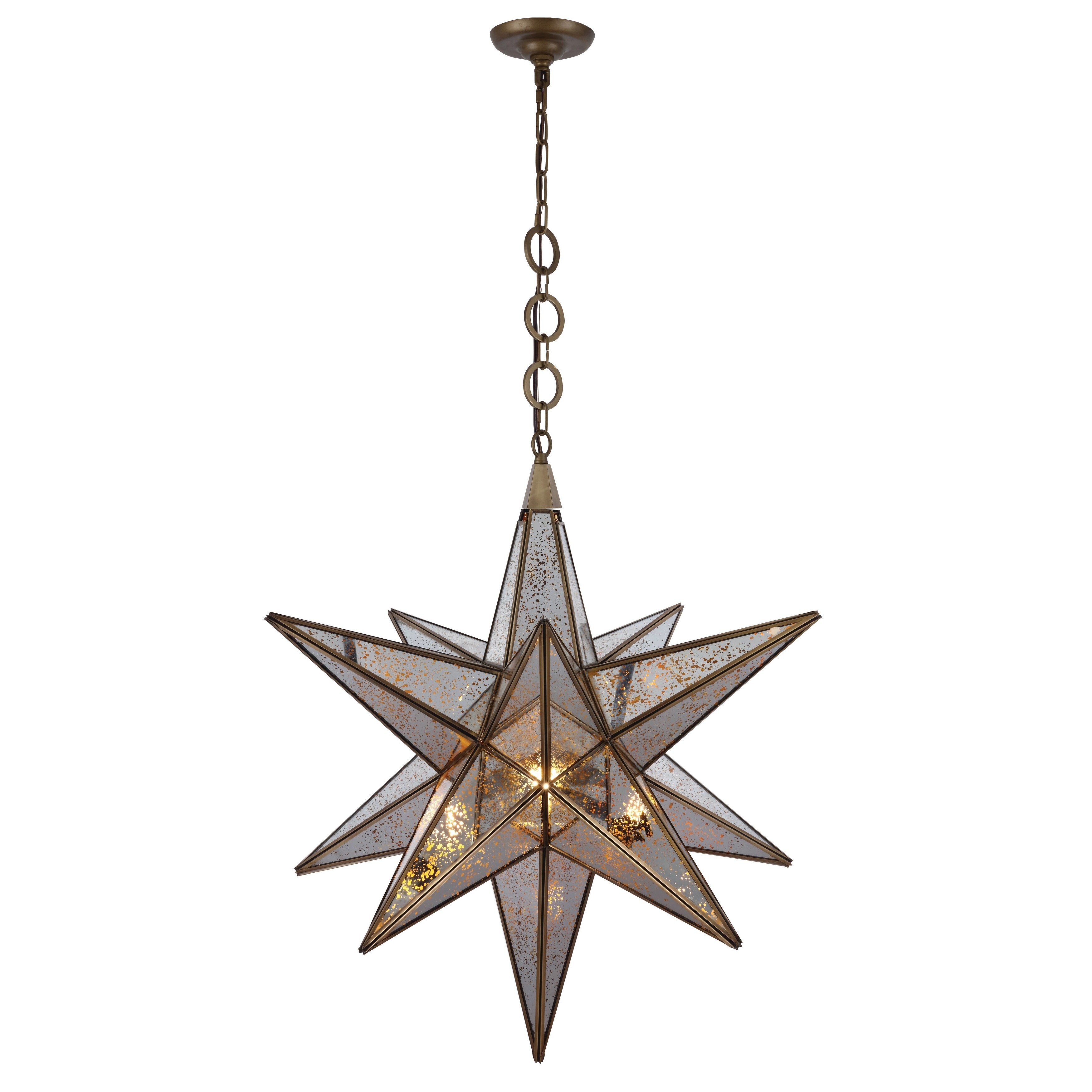Royce Edge 1-Light Dark Antique Brass Chandelier (dark antique brass) - Chandeliers For Bedrooms by Overstock.com
