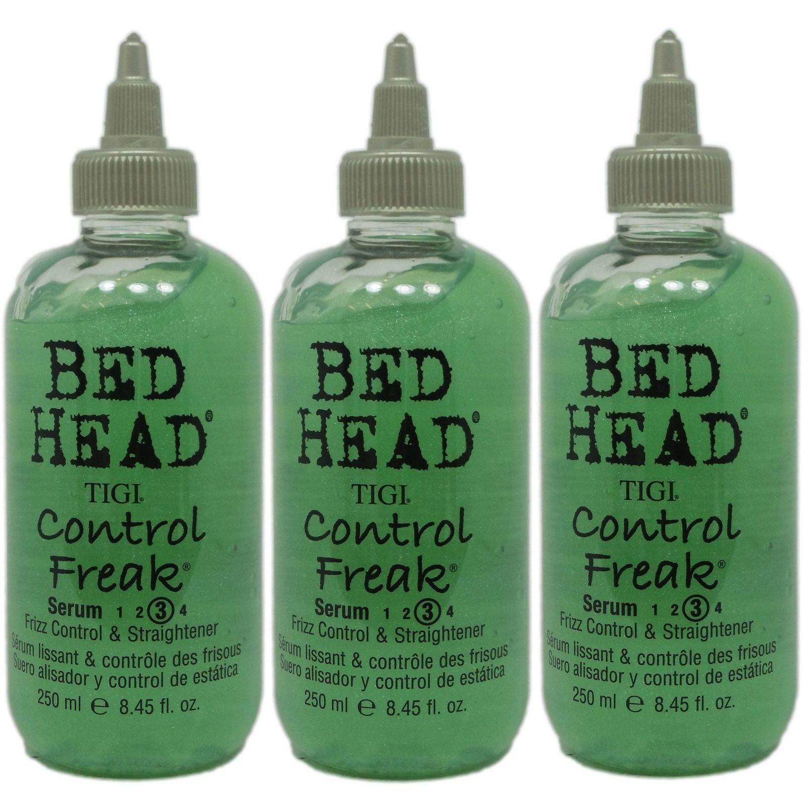 Tigi Bed Head Control Freak 8 45 Ounce Serum Frizz Control Straightener Pack Of 3 Overstock