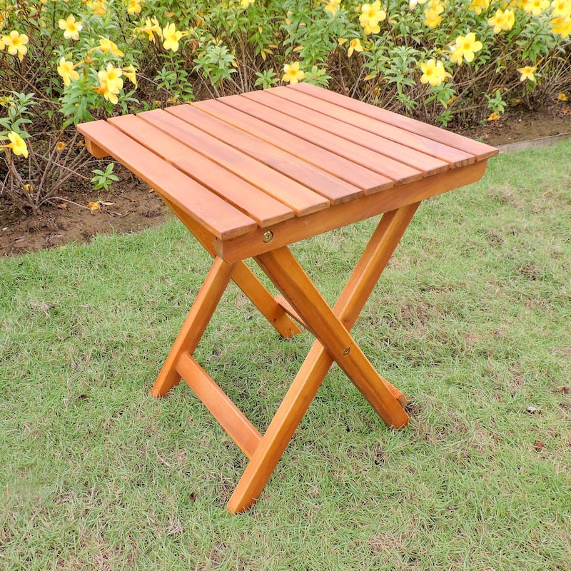Royal Fiji Acacia Side Table