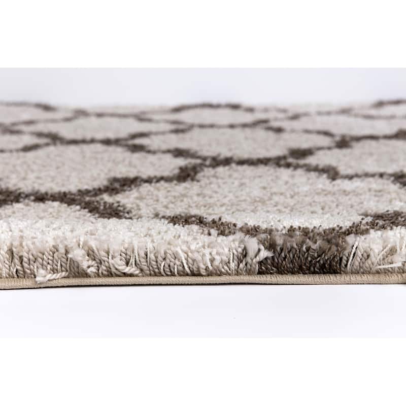 Concord Global Ocean Shag Mosaic Area Rug