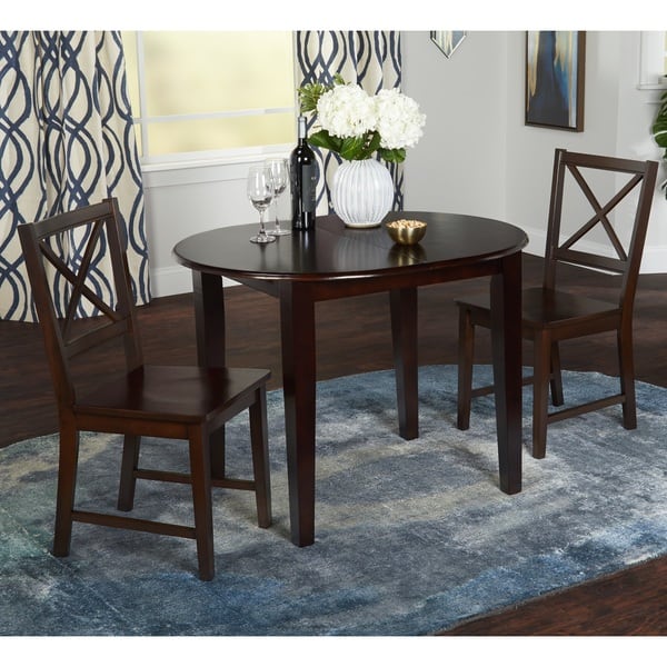 Simple Living Tapas Erfly Dining Table Espresso Simple Living Tapas Erfly Dining Table Espresso
