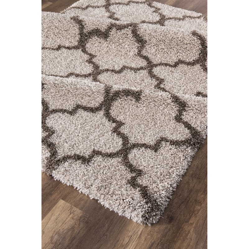 Concord Global Ocean Shag Mosaic Area Rug