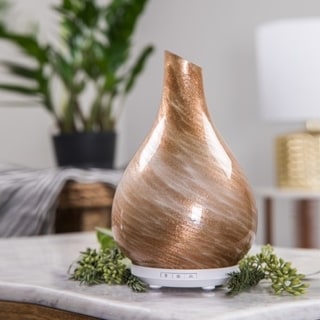 Shop SpaRoom Bliss™ Gold Handblown Glass Ultrasonic