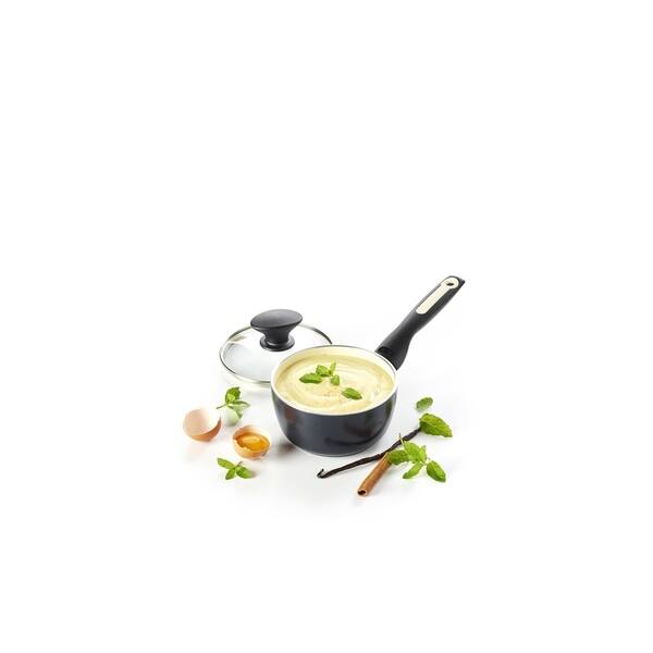 Rio Ceramic Nonstick 2-Quart Saucepan with Lid | Turquoise
