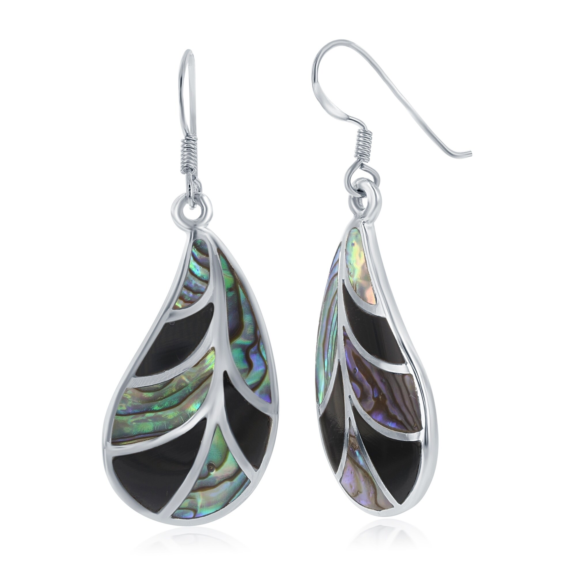 Gemstone Earrings Dangle Earrings Sterling Silver Earrings Onyx Earrings Fish Hook Earrings Valentine Sale Black Onyx Earrings